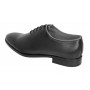 Pantofi barbati eleganti din piele naturala de culoare neagra - GKR200N